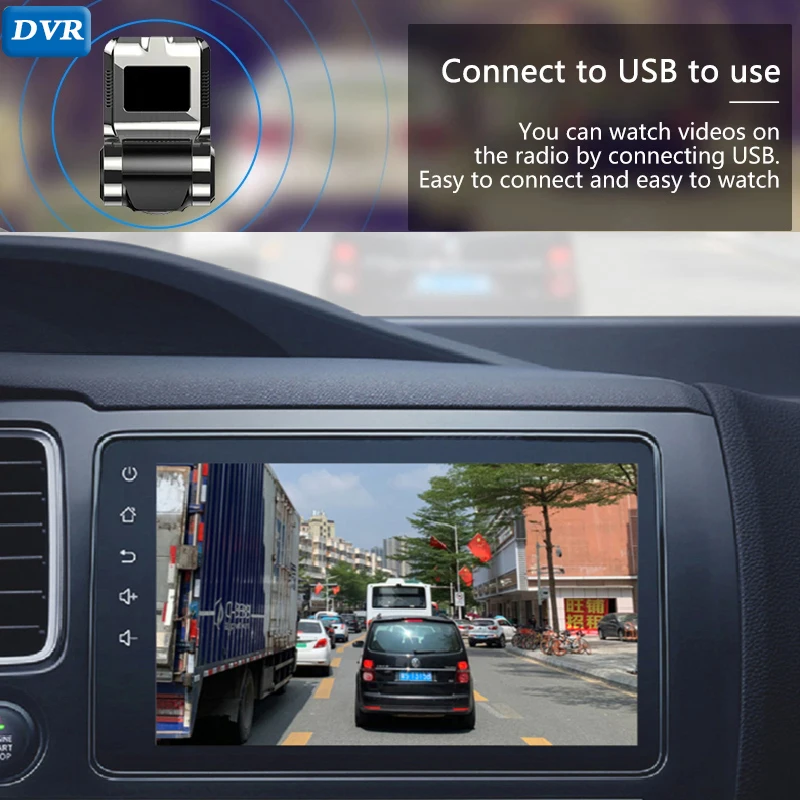 Android Dash CamNavigator USB 1080P Full HD Driving Recorder Media Comes with ADAS Driving Assistance Function - Image 3
