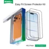 Bonola Auto-install Box Screen Protector for iPhone 17 Pro Max/17 Air/17 Pro Tempered Glass Screen Bubble-and-Dust-Free 2 Pack