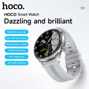 HOCO 1.46 TFT Touch Screen Smart Watch Bluetooth 5.3 Call Version Support Sleep Heart Rate Blood Oxygen Monitoring Sport Watchs