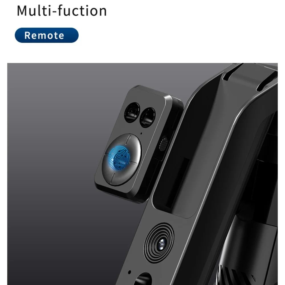 COOL DIER C12 AI Tracking gimbal Tripod Gimbal Stabilizer Wireless Selfie Stick Foldable Holder With Bluetooth Shutter For Live - Image 5