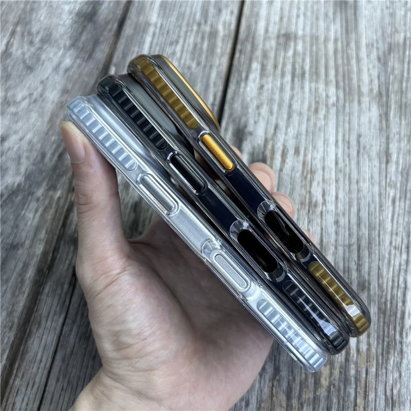 Matte Plating Corrugated For Magsafe Magnetic Wireless Charge Case for iPhone 17 Pro Max 17Pro 17 16Pro Max Shockproof Cover - Image 2