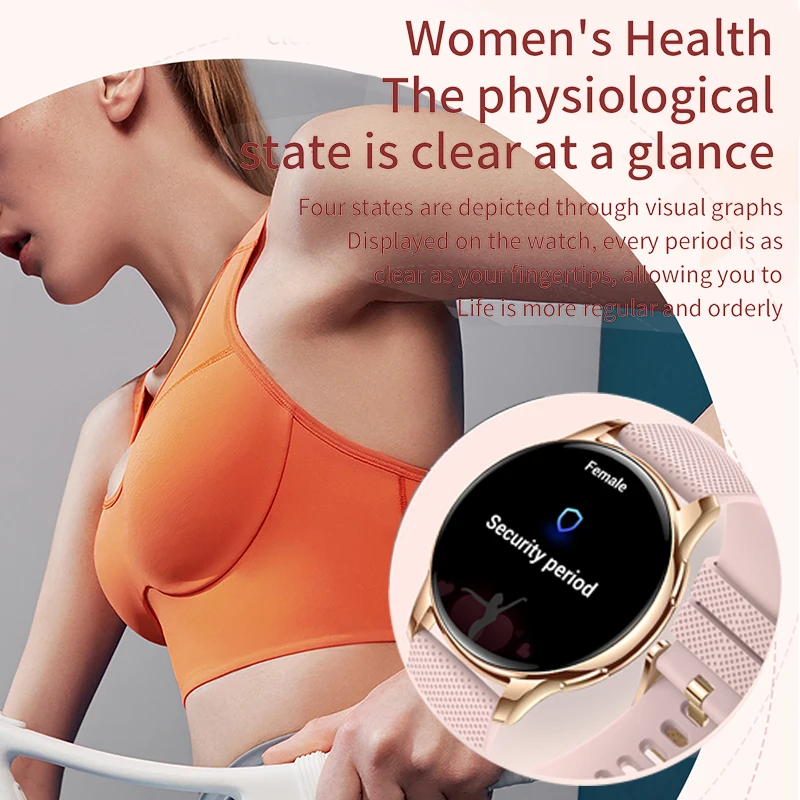 New Smart Watch Men Health monitoring Sports Fitness Watch Heart Rate Full Touch Screen Bluetooth Call 2025 Men and women Gift - Image 3