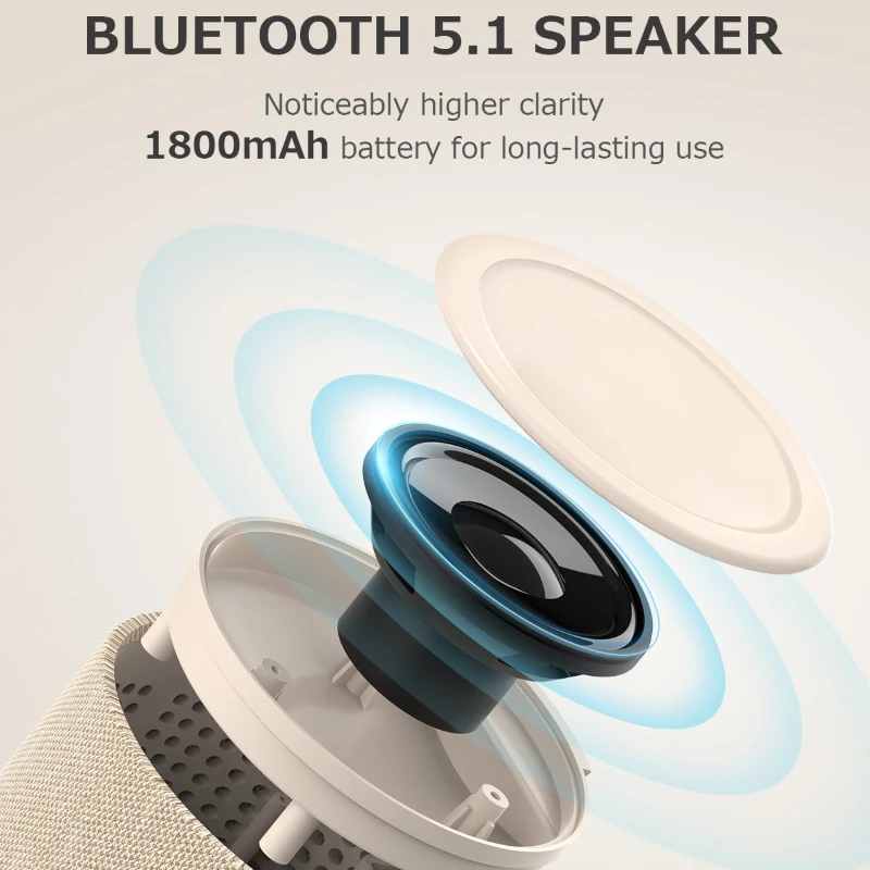 4-in-1 Magnetic Wireless Charger & Bluetooth Speaker with Night Light - Perfect Gift for IPhone XIAOMI HUAWEI Samsung & AirPods - Image 4