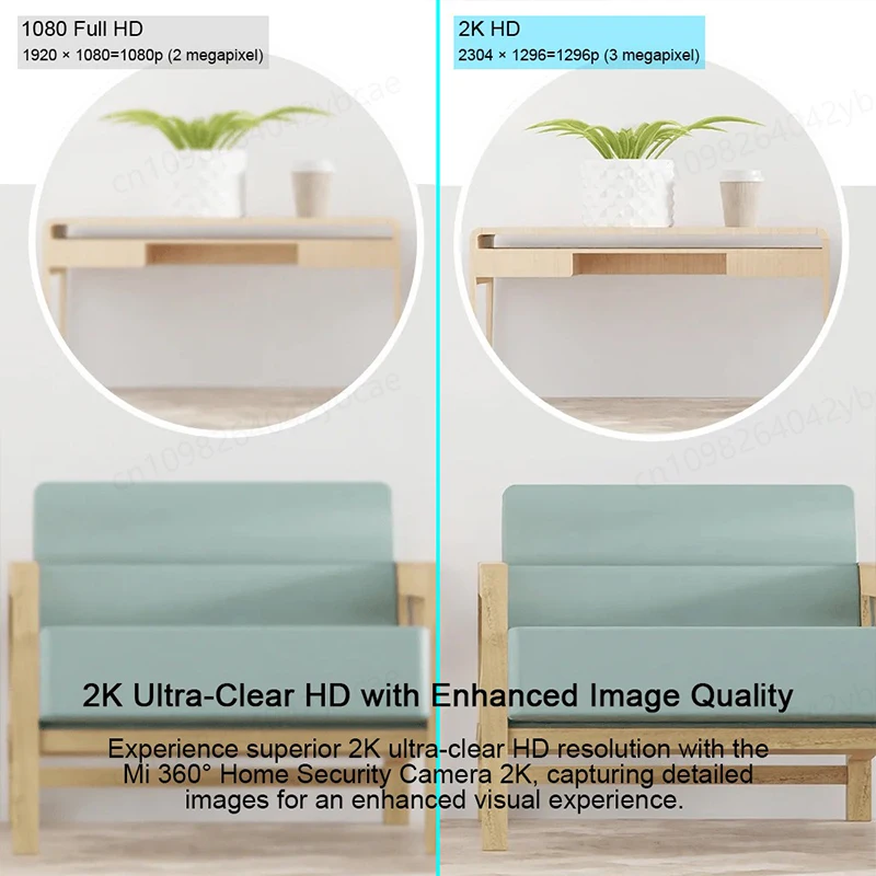 XIAOMI Home Security Intelligent Wifi Camera PTZ 2K,Color Night Vision,Two‑Way Audio,AI Human Face Detection,Chinese Version - Image 5