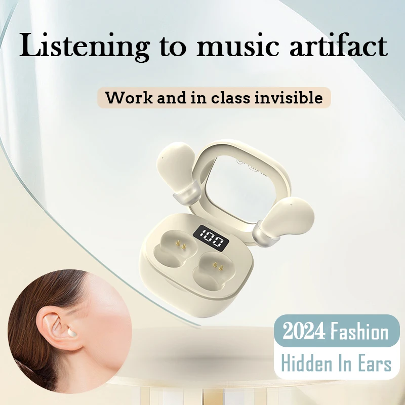 SK Small Headphones Wireless Bluetooth Headset Earphone For All Phones - Image 2