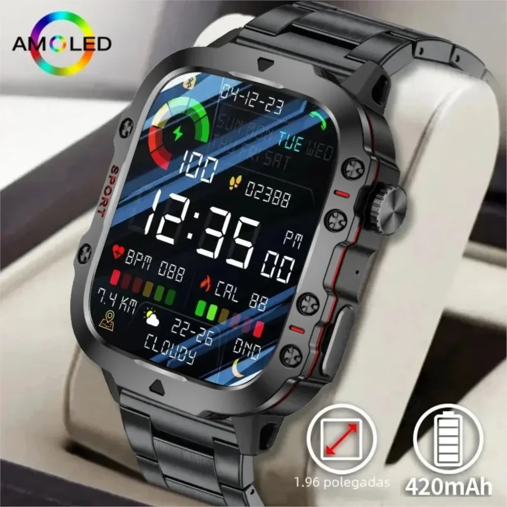 Original Military Men Smart Watches for Women IOS Android