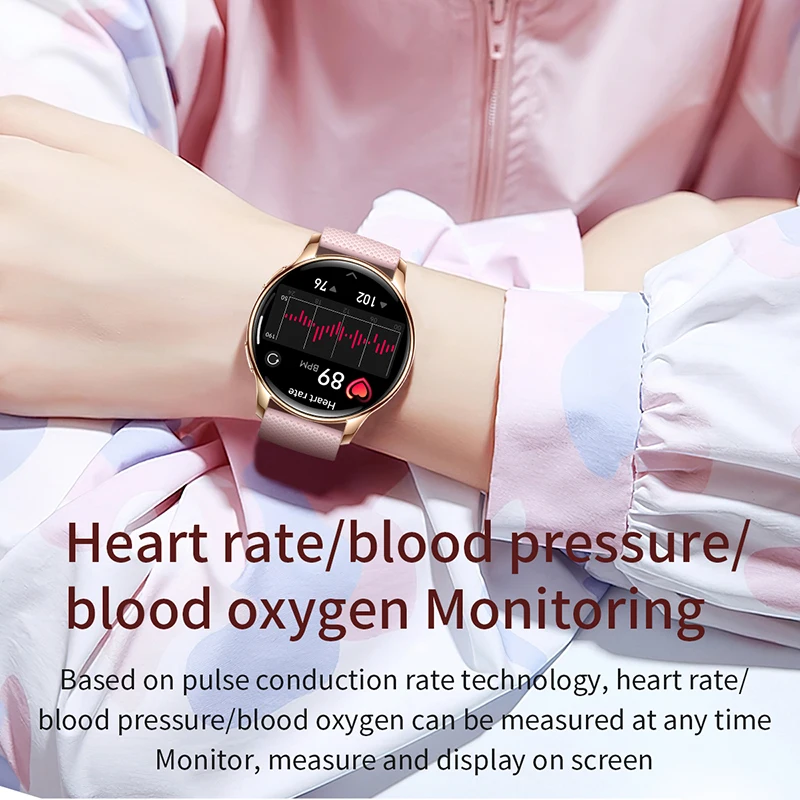 New Smart Watch Men Health monitoring Sports Fitness Watch Heart Rate Full Touch Screen Bluetooth Call 2025 Men and women Gift - Image 6